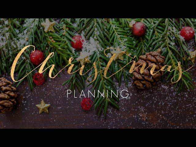 CHRISTMAS PLANNING #christmasplanning #christmas