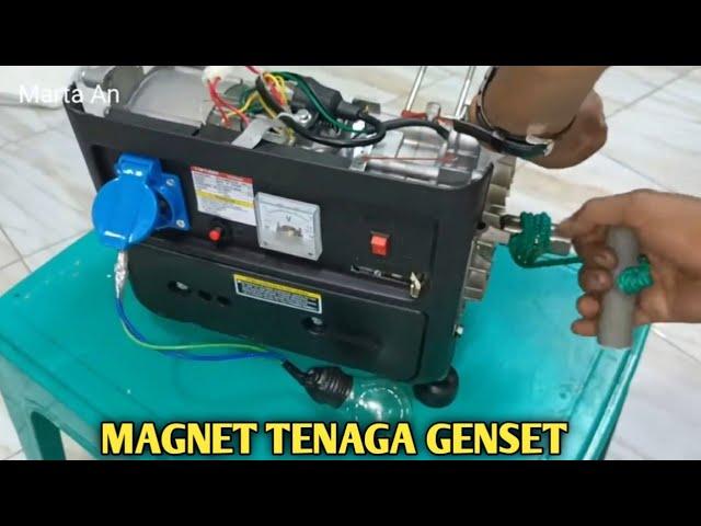 Cara Buat Genset Tenaga Magnet.Karya Roslin Tehnik#roslintehnik