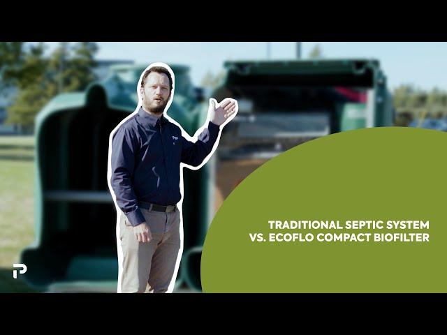 What's the difference between Ecoflo and a "regular" septic system?