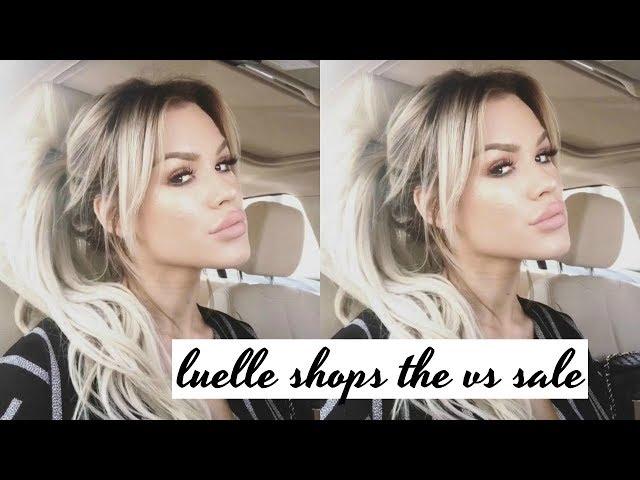 luelle takes a trip to the victorias secret semi annual sale | DailyPolina