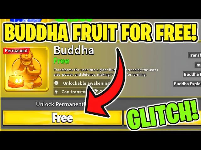 PERMANENT BUDDHA FRUIT FOR FREE!