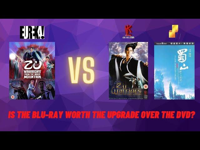Zu Warriors: From The Magic Mountain(1983) Blu-ray vs The DVDs. Is the upgrade better?