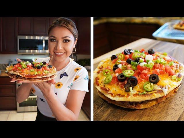 HOW TO MAKE MEXICAN PIZZA (Taco Bell Could Never!!!!)