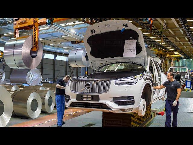 How They Build Volvo Best Cars From Scratch - Inside Production Line Factory