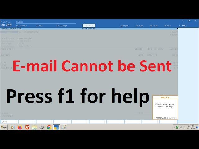 Solved | How to Send E-mail in Tally Prime | App Passwords | Tally Prime add to Gmail Accounts