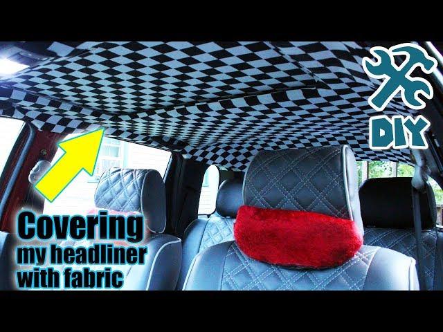 DIY Custom Headliner - Fun, Cheap, and Easy