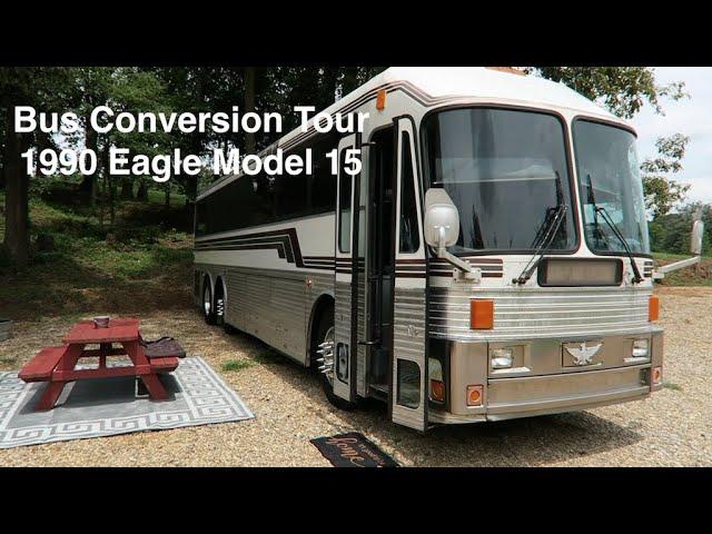 Amazing DIY Bus Conversion 1990 Eagle Model 15- Detroit 8V92T Automatic