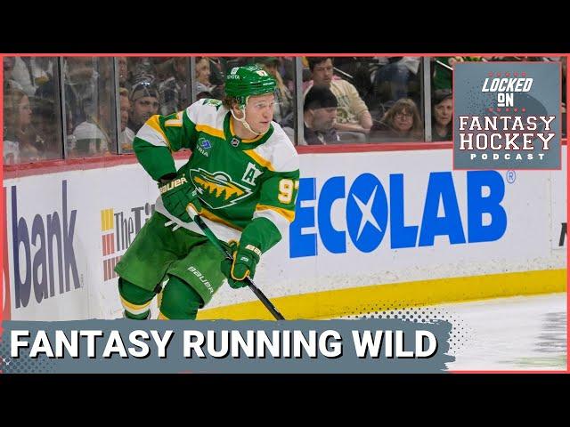 Minnesota Wild Fantasy Breakdown | Eriksson Ek Bringing Heat | Kaprizov Elite | Gus' Future Secured?