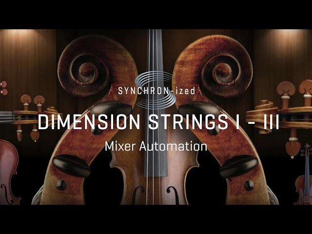 NEW: **Studio Series** SYNCHRON-ized Dimension Strings Tutorial