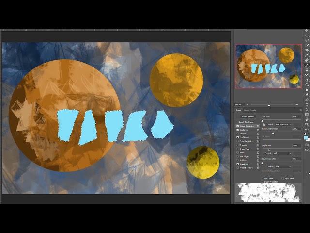 Define and Stick to Your Brush in Photoshop - Paint with Your Specific Brush Using "BRUSH" features