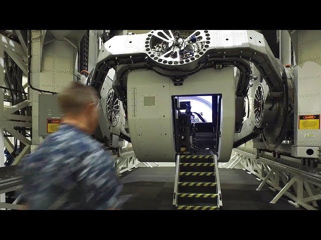 US Military's $19M, 4500HP, 6 Axis, Aircraft Motion Simulator: KRAKEN Disorientation Device