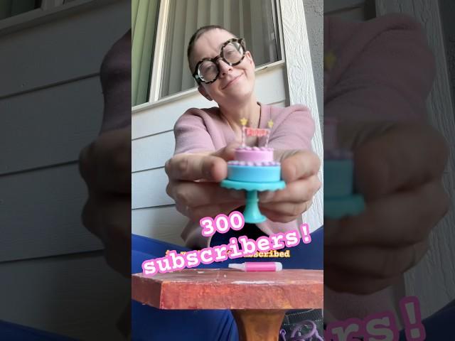 Thanks for 300 subscribers! #diy #subscribe #vlog #art