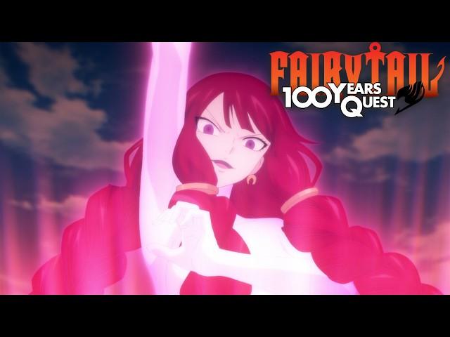 Wendy Uses The Power of The Mother of Dragon-Slaying Magic | Fairy Tail: 100 Years Quest