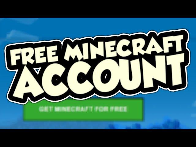 How to get a free minecraft account 2020 (giveaway)