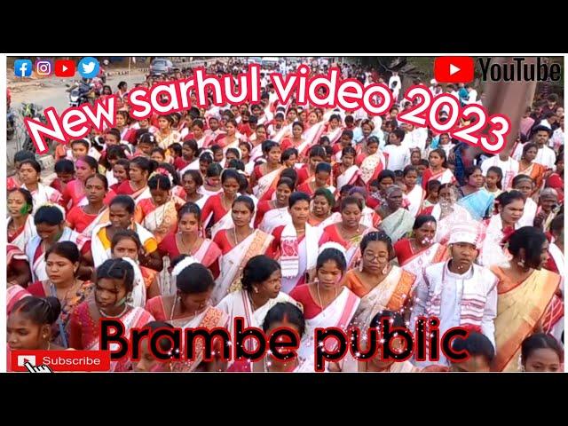 push magh bit gele.//Sarhul video  2023 Brambe public//New sarhul video 2023...//