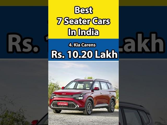 10 Best 7-Seater Cars In India 2023