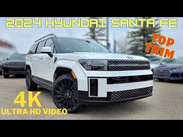 2024 Hyundai Santa Fe - Luxury Family SUV-Walk around Video by Manik at Crowfoot Hyundai