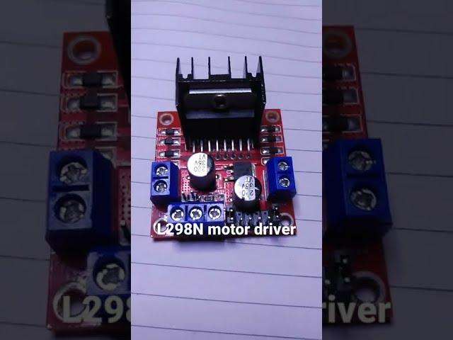 L298N motor driver module for dc motor