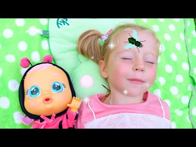 Nastya and Baby doll vs Pesky Flies! Аnd other Funny Stories by Like Nastya