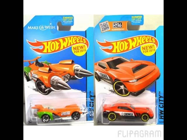Hot Wheels 2015 Q case