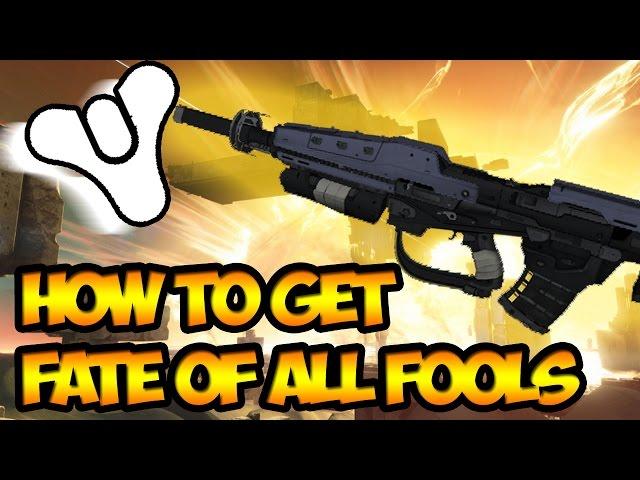 Destiny - Speculation How To Get the "Fate of All Fools"? | "An Unknown Patron" Bounty?