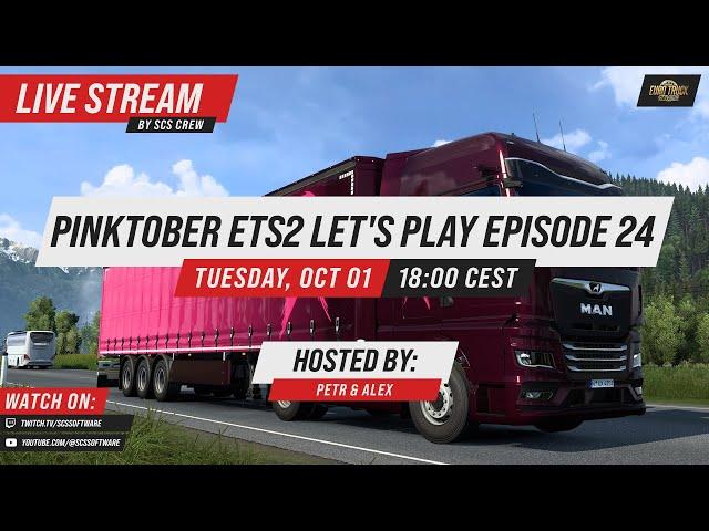 Pinktober 2024! Let's Play ETS2 Episode 24 