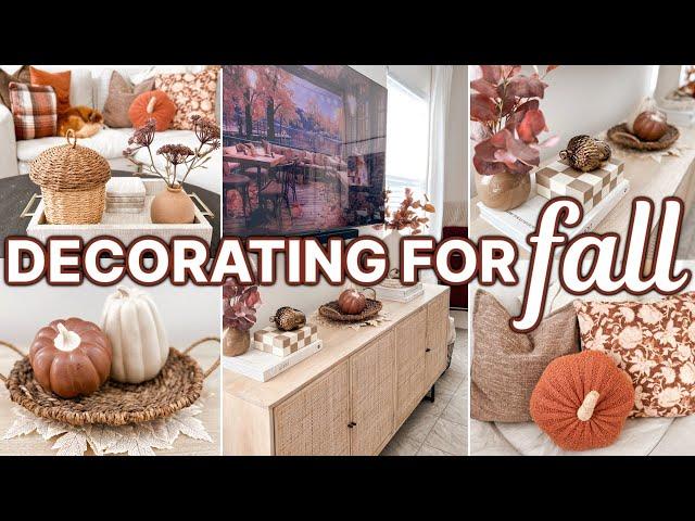 COZY FALL DECORATING IDEAS  GET YOUR HOME READY FOR FALL! | Fall Decor Home Styling