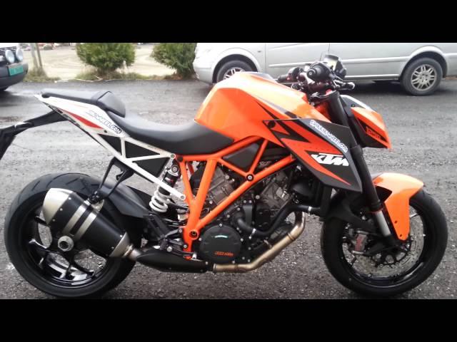 KTM 1290 SUPERDUKE R First startup