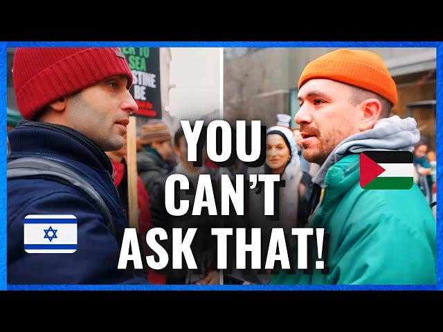 Watch Protester Get Visibly Offended When Reporter Asks Him This Basic Question