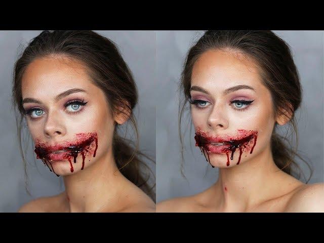 CHELSEA SMILE / Ripped Mouth SFX Makeup Tutorial