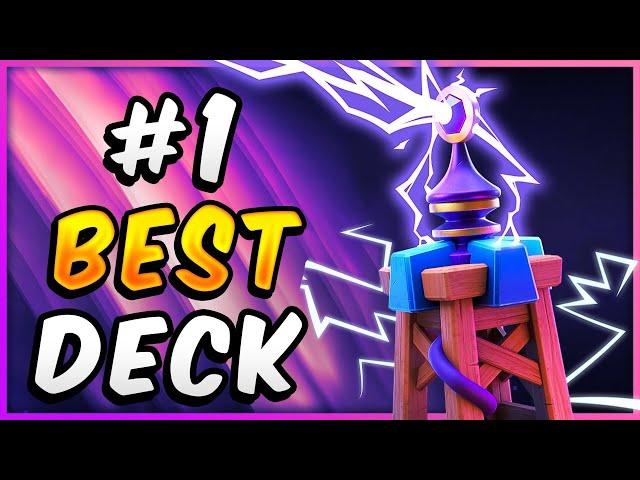 BEST TESLA EVOLUTION DECK in CLASH ROYALE 