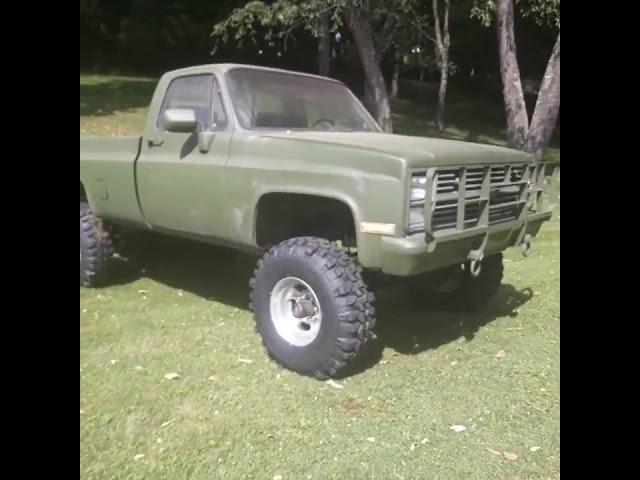 Military M1010 M1028 CUCV with Pontiac 455- 6 inch lift and 36's!