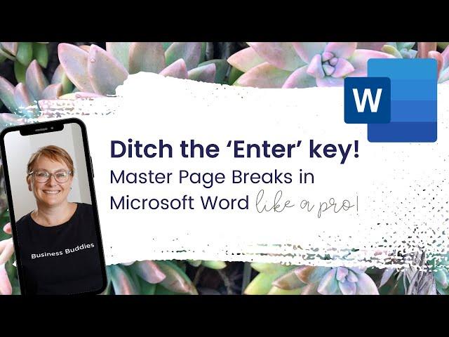 Thrive Top Tip - Working with Page Breaks in Microsoft Word