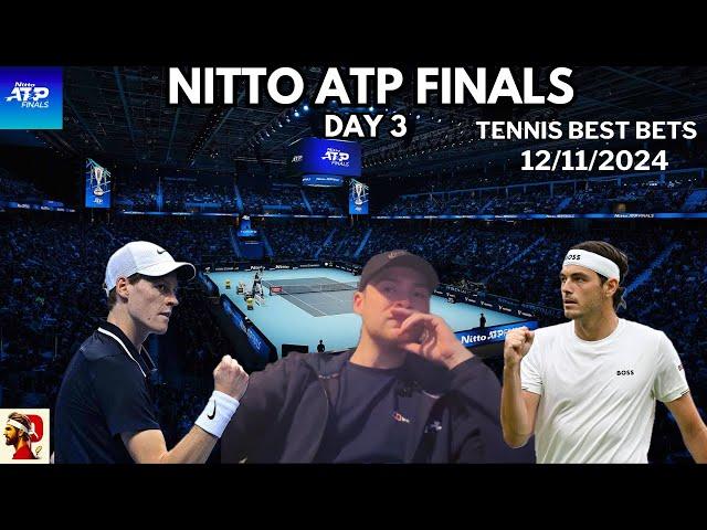 Tennis Picks Today 12/11/2024 | Nitto ATP Finals Best Bets & Predictions | #sports #tennis #gambling