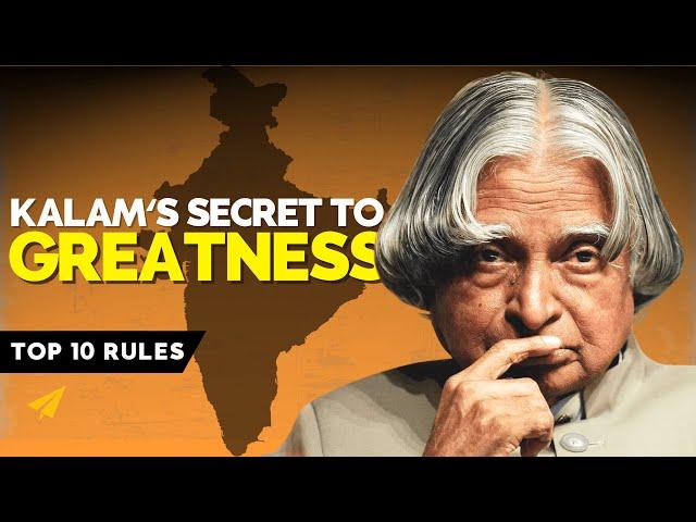 This is HOW Great People Change the World! | A. P. J. Abdul Kalam | Top 10 Rules