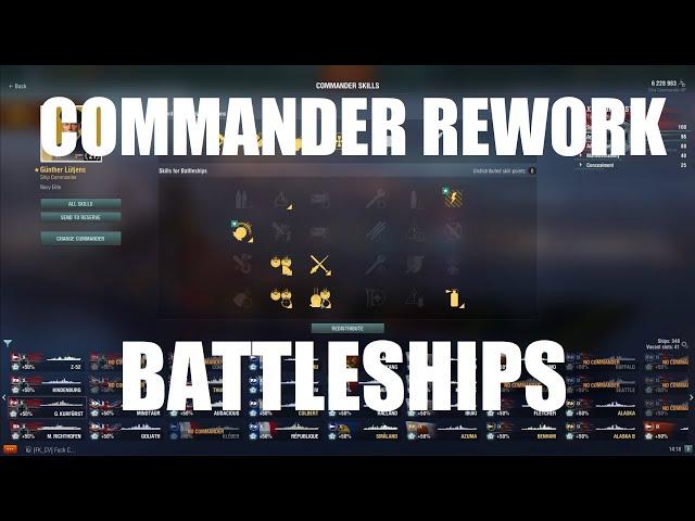 Commander Rework - Battleships