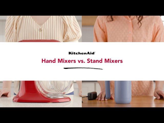 Hand Mixers vs. Stand Mixers