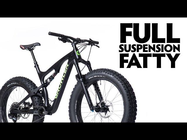 The ULTIMATE Full Suspension Fat Bike | Growler Double Stout Carbon Fat Bike