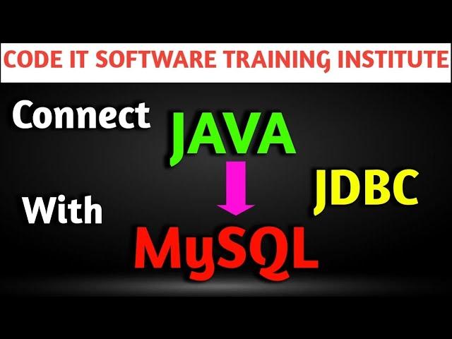 JDBC For Beginners | Connect Java With MySQL DB in 5 Minutes | #java