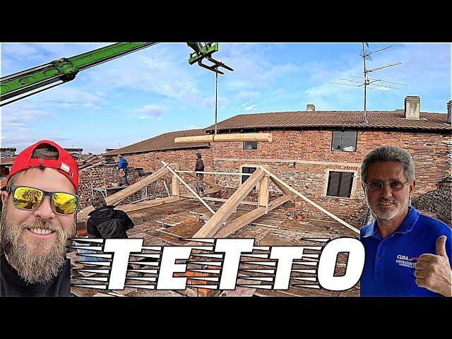 DEMOLIZIONE / COSTRUZIONE TETTO . 4K