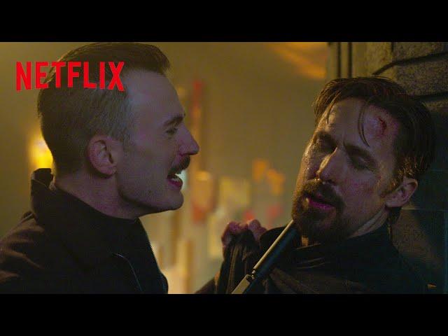 When Ryan Gosling & Chris Evans Meet in The Gray Man | Netflix