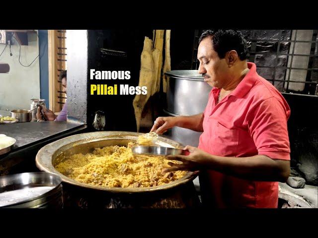 1000 people eat in 2 hrs | Unlimited Mutton Biryani Famous in Pillai Mess | 210₹ | Street Food India