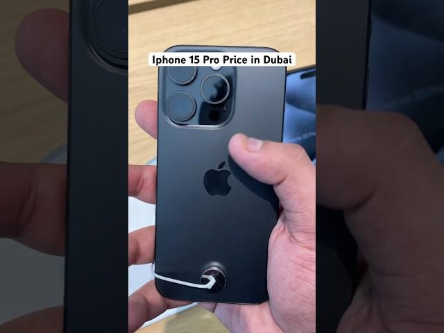 Iphone 15 Pro Price in Dubai #shorts #iphone15pro #applestore #dubai