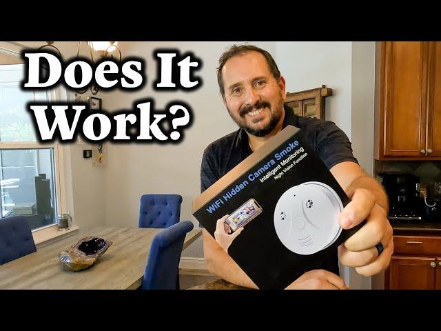 Uncover the Truth: 4K Hidden Camera Smoke Detector WiFi Spy Camera Review