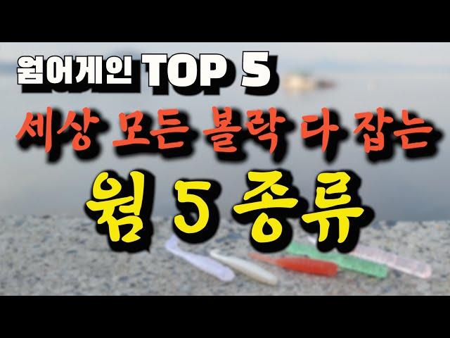 [볼락 EP4] 웜, 어떤것을 살지 딱5가지만 알려드리겠습니다!! 볼락웜추천!!
