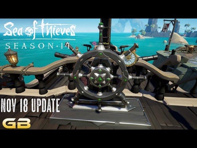 Sea of Thieves November 18 Update