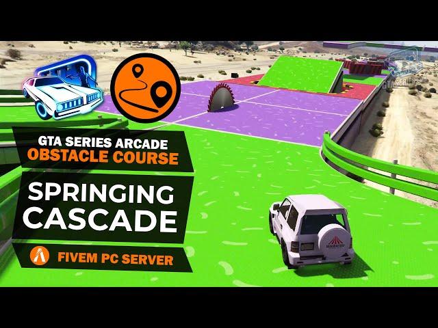 GTA Series Arcade Obstacle Challenge - Springing Cascade