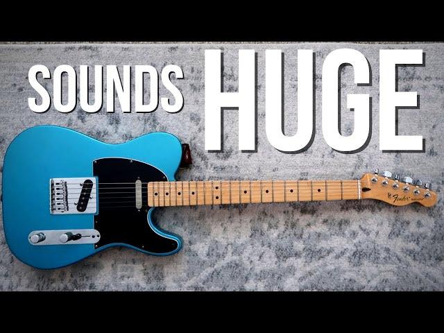 How to sound THICK with a single coil guitar