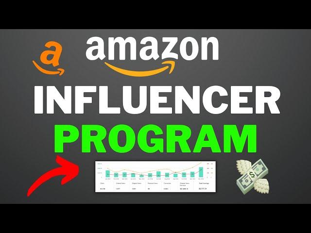 Amazon Influencer Program FULL COURSE (Get Approved AND Make Money)