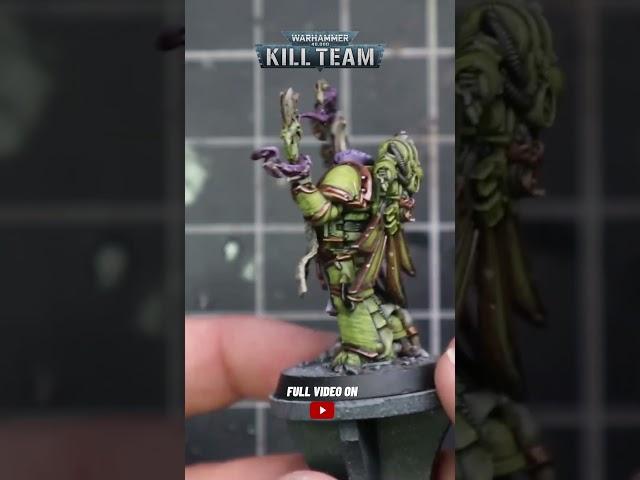 Death Guard Plaguecaster for Kill Team and Warhammer 40k!